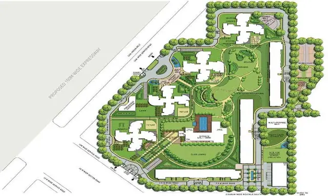 Indiabulls Enigma master plan / site layout