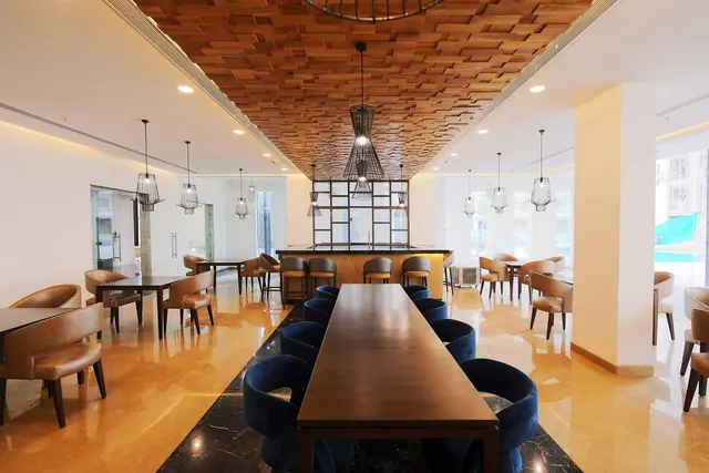 Indiabulls Enigma — clubhouse cafe (actual photo)