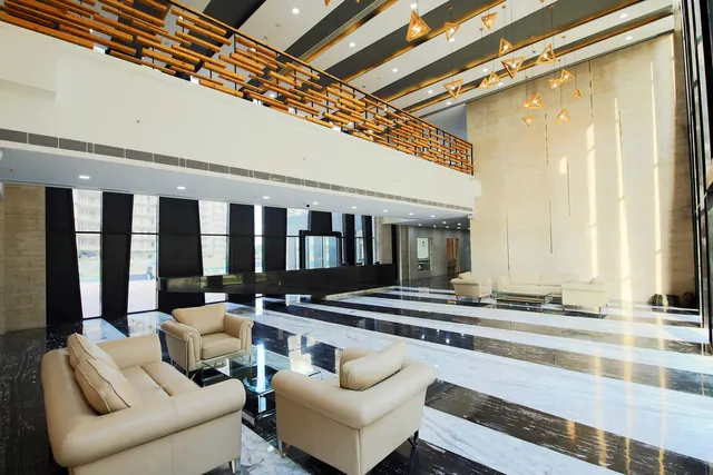 Indiabulls Enigma — clubhouse lobby (actual photo)