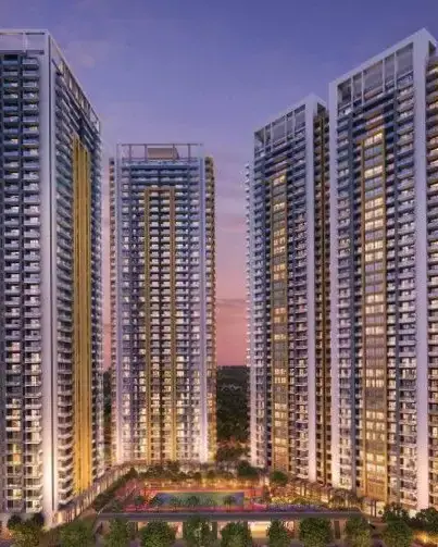 Indiabulls Heights exterior view, Sector 104 Gurgaon