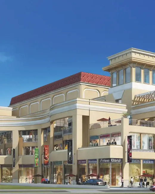 JMS Marine Square — front elevation render