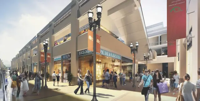 JMS Marine Square — shopping street render