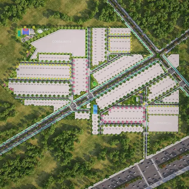 JMS The Nation master plan / site layout