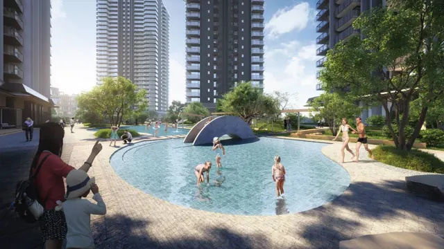Lagoon pool
