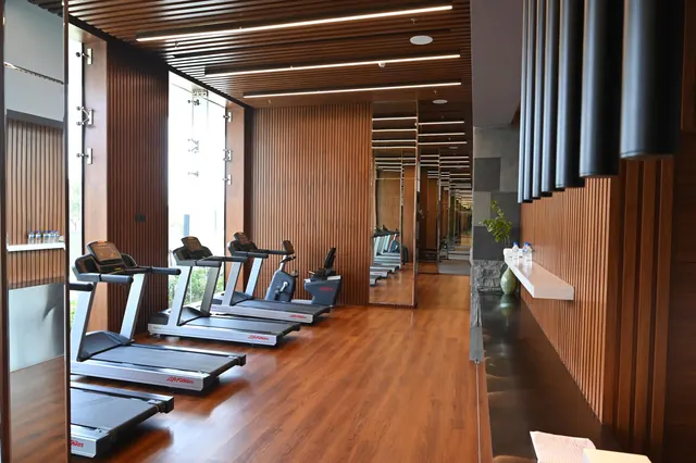 Krisumi Waterfall Residences — clubhouse gym (actual photo)