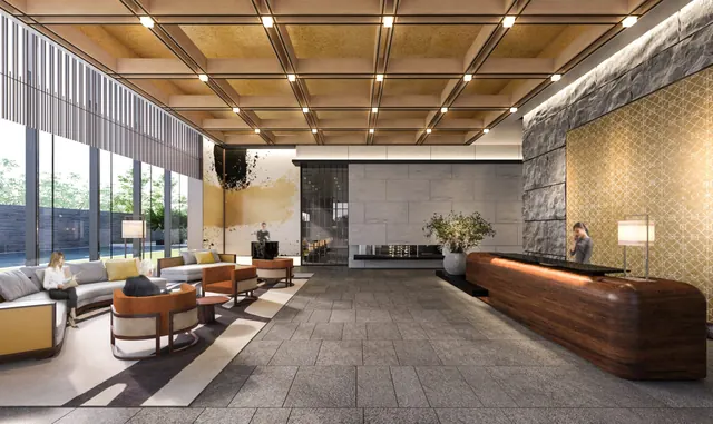 Krisumi Waterfall Suites — entrance lobby interior