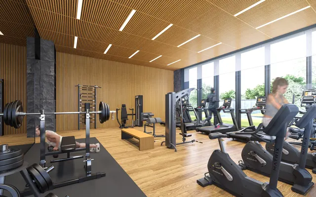 Krisumi Waterfall Suites — gymnasium interior