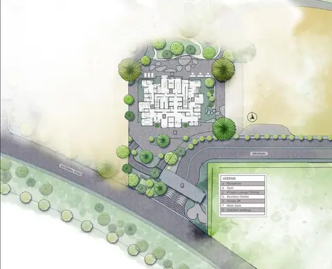 Krisumi Waterside Residences Penthouse floor plan