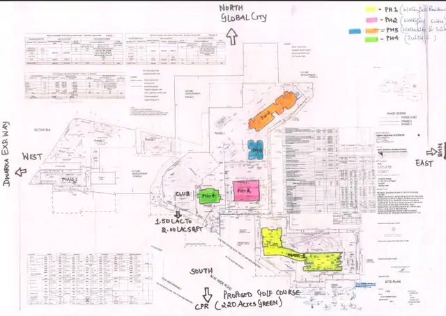 Krisumi Waterside Residences master plan / site layout