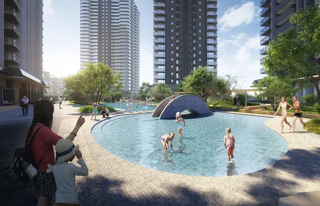 Krisumi Waterside Residences — kids pool