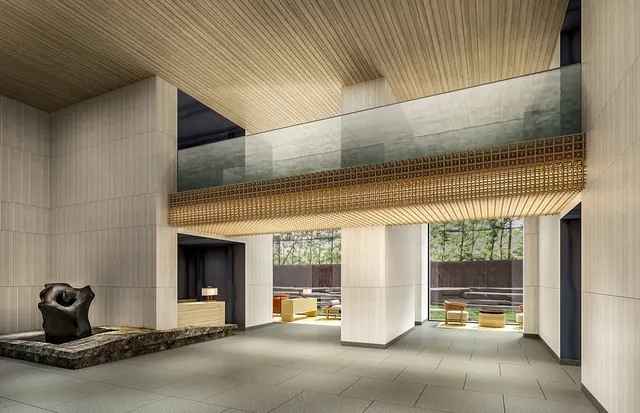Krisumi Waterside Residences — lobby lounge interior