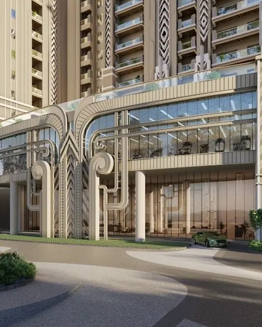 L&T Sector 86 — Tower entrance and drop-off (artistic impression)