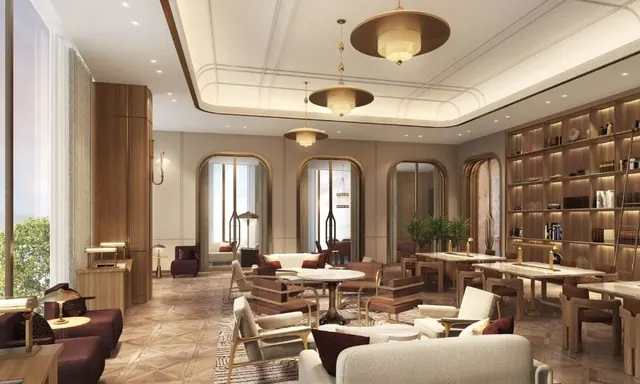 L&T Sector 86 — Clubhouse lounge (artistic impression)