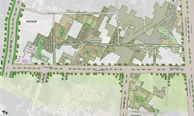 Lotus Woodview Residences master plan / site layout