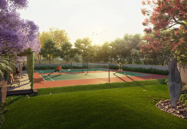 M2K Olive Green Floors — sports court and greens