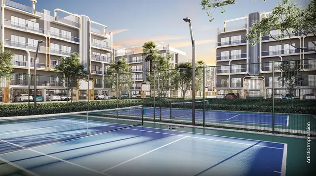 M3M Antalya Hills — low-rise blocks with sports courts