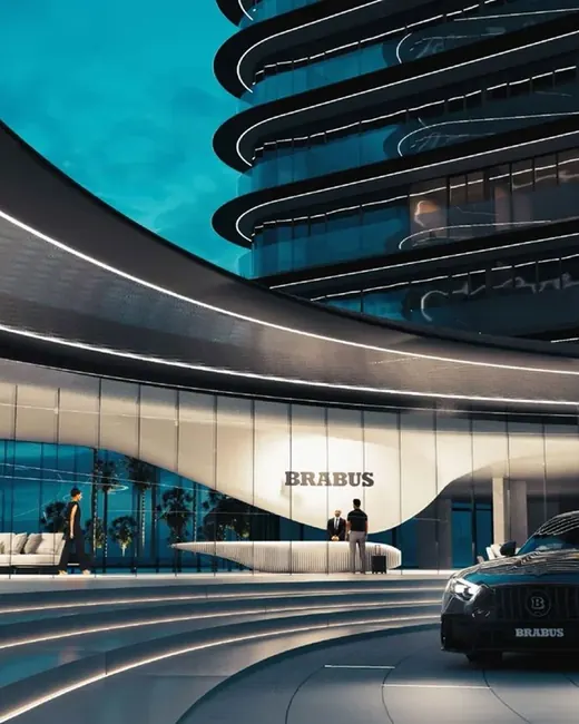M3M Brabus Residences - hero artistic impression