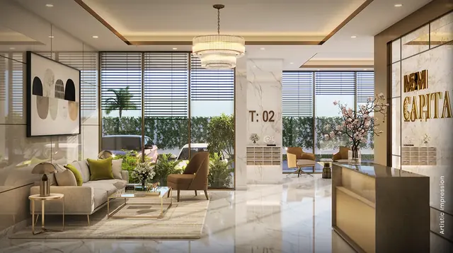 M3M Capital — tower lobby interior