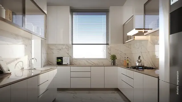 M3M Mansion — kitchen interior