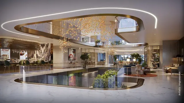 M3M Mansion — clubhouse interior