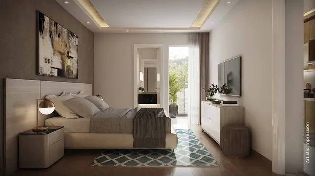 M3M Soulitude — bedroom interior