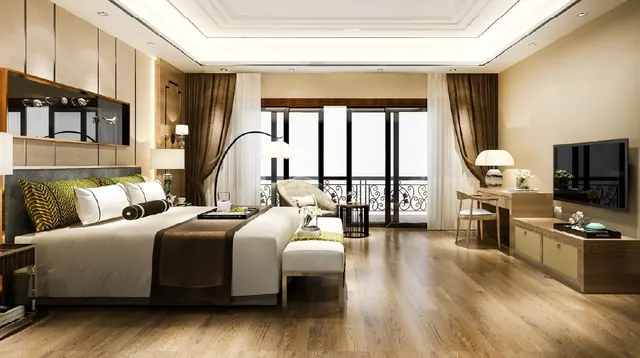 M3M St Andrews — Bedroom, indicative interior