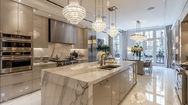 M3M St Andrews — Kitchen, indicative interior
