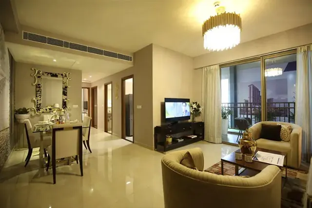 Living and dining
