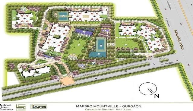 Mapsko Mountville master plan / site layout