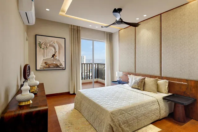 Mapsko Mountville — sample apartment bedroom (real photo)