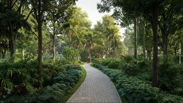 Max Estates 361 — Forest walking path