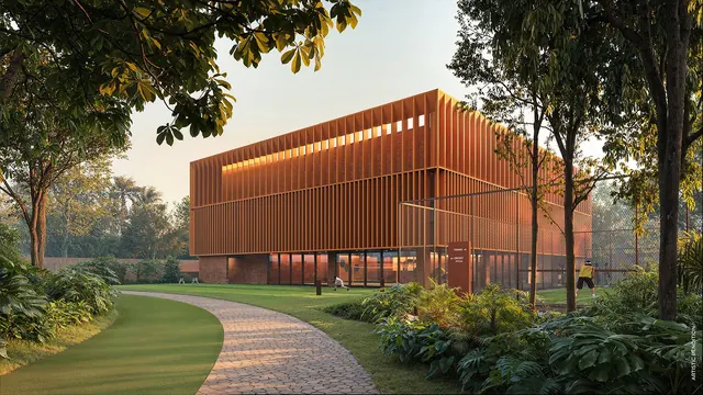 Max Estates 361 — Sports block set in landscaped grounds