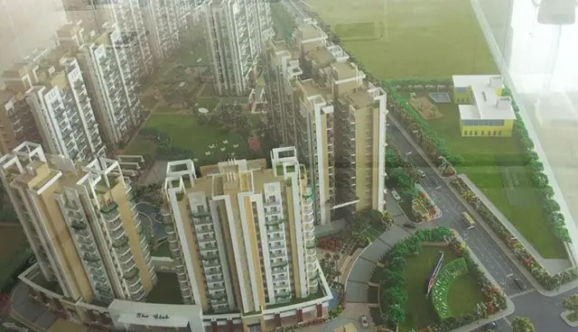 Microtek Greenburg Gurgaon master plan / site layout