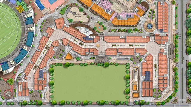 Omaxe State master plan / site layout