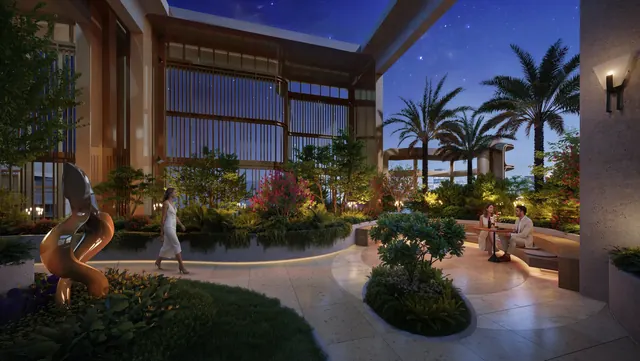 The Oryza — Landscaped sky garden / terrace (artistic impression)