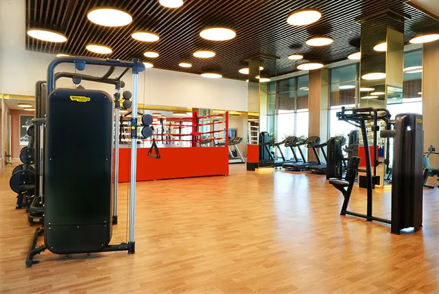 Puri Diplomatic Residences — gym (real photo)
