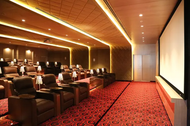 Puri Emerald Bay — clubhouse theatre (real photo)