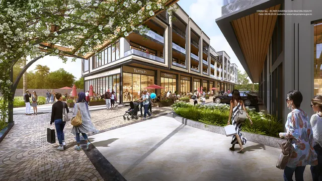 Reach Buzz 114 — Artist's impression: pedestrian retail walkway between SCO blocks