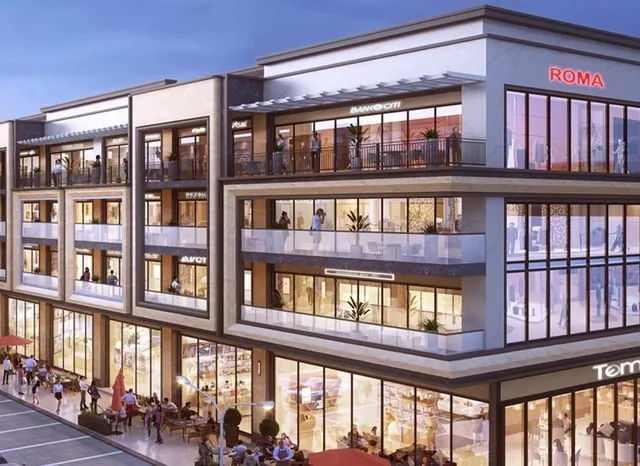 Reach Buzz 114 — Artist's impression: SCO facade with connected balconies