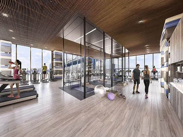 Rising Homes Altura — gym (render)