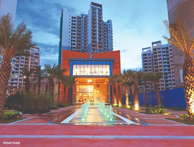 Shapoorji Joyville — clubhouse entrance (actual photo)