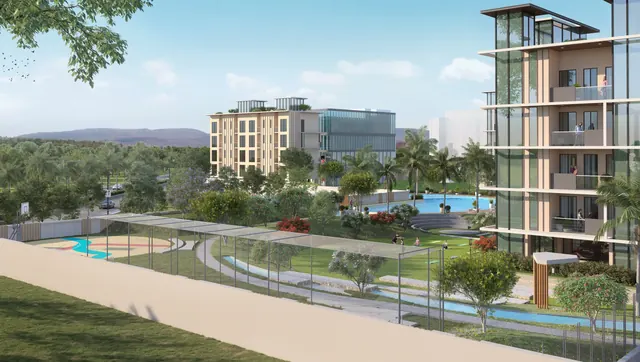 Signature Global City 79B — landscape and pool view