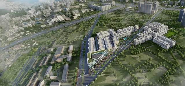 Signature Global City 81 — aerial view