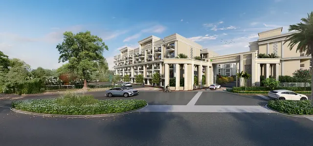 Signature Global City 81 — floors with entry drive