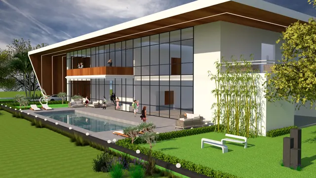 Signature Global City 81 — clubhouse with pool