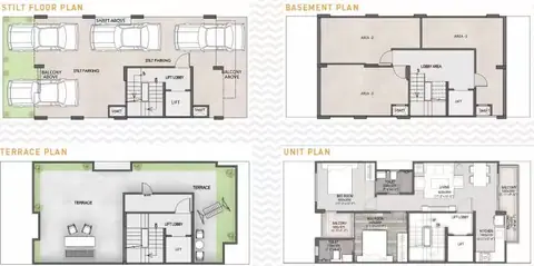 Signature Global City 92 2BHK floor plan