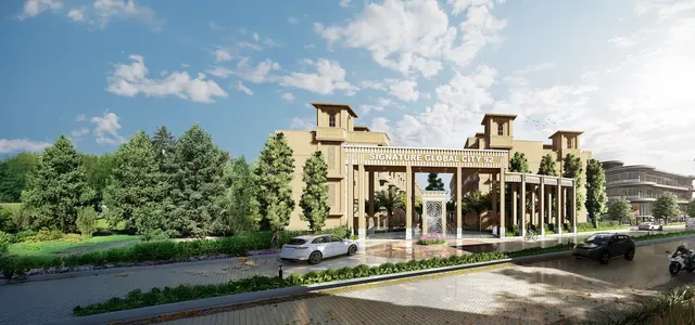 Signature Global City 92 — entrance gate
