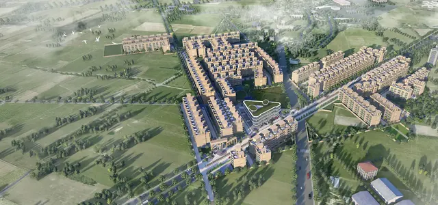 Signature Global City 92 — aerial view