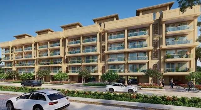 Signature Global City 92 — floors street elevation