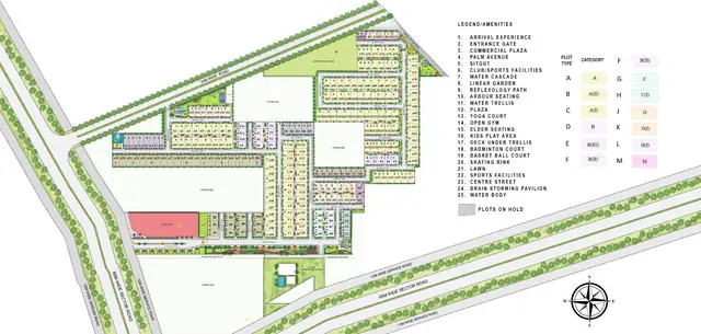 Signature Global City 93 master plan / site layout